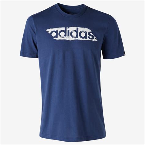 adidas polo heren blauw|Blauwe adidas T.